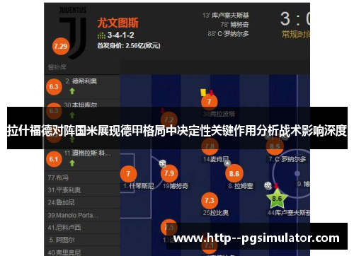 拉什福德对阵国米展现德甲格局中决定性关键作用分析战术影响深度